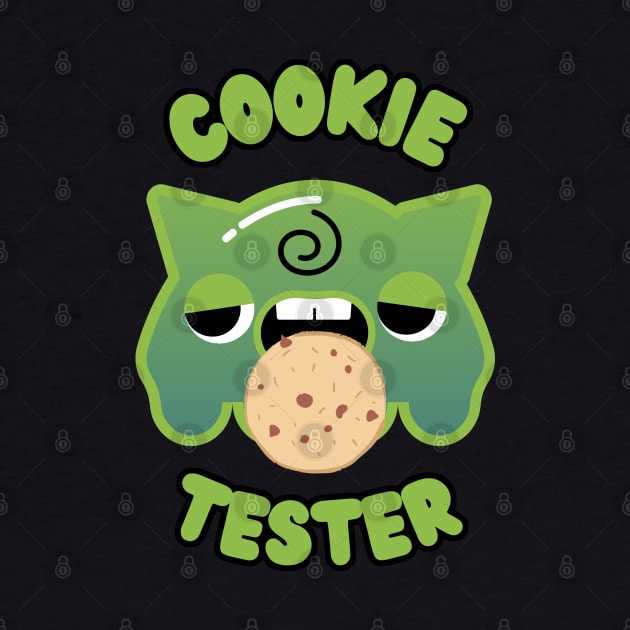 Cute Cookie Tester Monster by tramasdesign